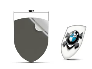 BMW Heckscheibensticker Stil Racing Anpassbar